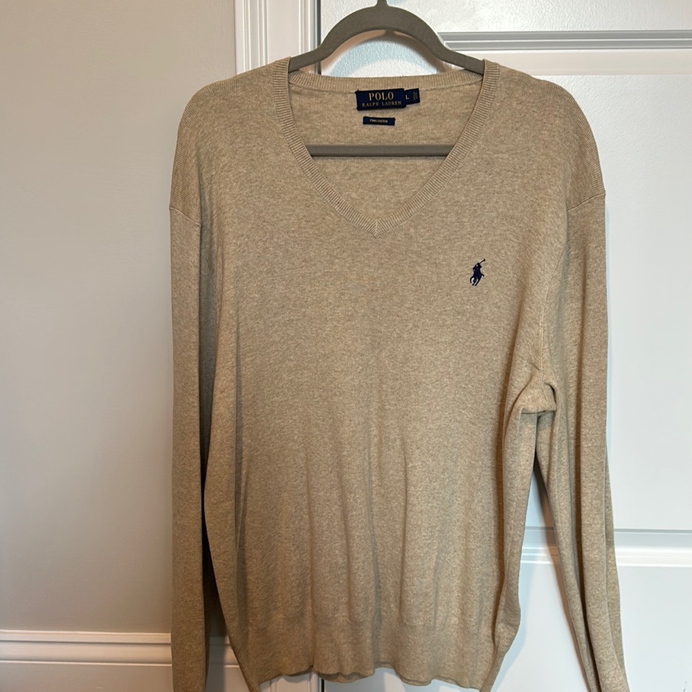 Polo Ralph Lauren Pima Cotton Sweater. Men’s Large